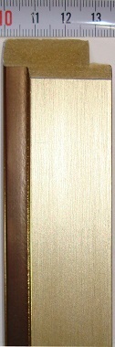 Багет пластиковый (1м.)(L 2.9м.) "Минерва" M 315-01 Желтое серебро Багет пластиковый (1м.)(L 2.9м.) "Минерва" M 315-01 Желтое серебро