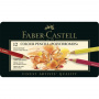 Набор цветных карандашей POLYCHROMOS®, в металлической коробке, 12 шт. "Faber-Castell"