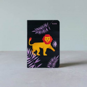 Блокнот А6 Gloomy jungle 95х138 мм., 40 листов кремовой бумаги 80 г/м2