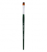 Кисть синтетика плоская, руч.кор. CREATIVE 344 N 14 "Pinax"