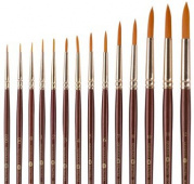 Кисть синтетика круглая, ручка короткая №2 "Decola" ширина 1,7мм Кисть синтетика круглая, ручка короткая №2 "Decola" ширина 1,7мм