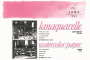 Альбом-склейка для акварели Lana "Lanaquarelle" 36х51 см 20 л 300 г., торшон, хлопок 100%