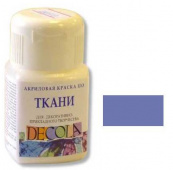 Акрил по ткани Фиолетовая светлая DECOLA, 50мл.