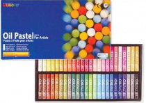 Набор пастели масляной круглой 48 цветов 10х70мм художественная Mungyo картонная коробка