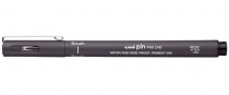 Линер-кисть Uni Pin Fine Line Brush темно-серый