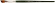 Кисть синтетика плоская скошенная, имитация колонка, ручка короткая CREATIVE 349 N 8 "Pinax"