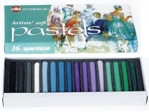 Пастель худ. сухая 16 цв. № 2 "Олки"