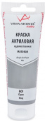 Краска акриловая матовая 75 мл "VISTA-ARTISTA" Studio VAAM -75 801 Серый