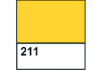 Краска акриловая, витражная "DECOLA" банка 20 мл. Желтая