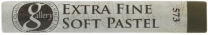 Пастель сухая мягкая круглая 10х70мм проф-ная MUNGYO Extra fine soft №573 оливковый зеленый1