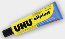 Клей универсальный для пластика UHU ALLPLAST, туба 30г/33мл, 40373