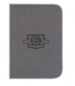 Блокнот А5S Dark Grey 138х200 мм., 40 листов кремовой бумаги 80 г/м2