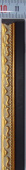 Багет пластиковый-кант (1м.)(L 2.92м.)  880.OAC.333 "Ю.Корея" l=2.85 м