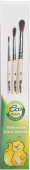 Набор кистей белка имитация ЭКО №51 европодвес. "Roubloff"