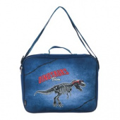 Папка менеджера "Dino team" А4, ткань, дизайн, регулируемая ручка, 350х265x60мм ПМД 5-20