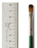 Кисть синтетика овальная (под колонок) руч.длин. №8 Кисть синтетика овальная (под колонок) руч.длин. №8