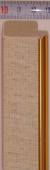 Багет пластиковый (1м. L-2,9м.) D-0-349 G (31х14) Бежевый с золотом L-2,9м "Китай"