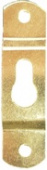 Пластина подвесная 15х58мм, латунь, (1шт.)(Уп. 200 шт.) TS-K104