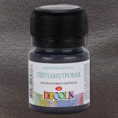 Акрил перламутровый Декола 20 мл Черная