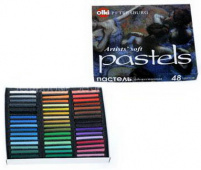 Пастель худож.48 цв. в карт.кор.(ассорти.) "Олки"