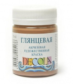 Акрил глянцевая Коричневая светлая Декола 50мл Акрил глянцевая Коричневая светлая Декола 50мл