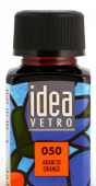 Краска лаковая по стеклу "idea vetro" Оранжевый (60мл.) "Maimeri"