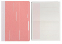 Еженедельник недатированный Vertical 112 страниц белой бумаги 80 г/м2 обложка 300г/м2