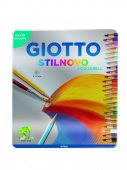 Набор акварельных карандашей в металлической коробке GIOTTO STILNOVO ACQUARELL 24цв. 256300