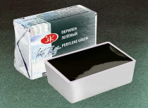 Акварель в кювете "Белые Ночи" 2,5мл. Перилен зелёный