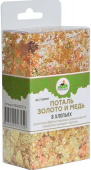 Поталь в хлопьях, золото/медь, вес 2 гр
