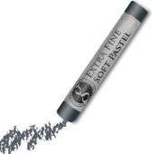 Пастель сухая мягкая круглая 10х70мм проф-ная MUNGYO Extra fine soft №615 серый1