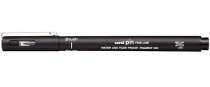 Линер-кисть Uni Pin Fine Line Brush черный