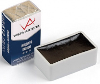 Акварель в кювете художественная 2.5 мл "VISTA-ARTISTA" VAW 512 индиго