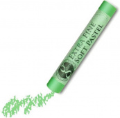 Пастель сухая мягкая круглая 10х70мм проф-ная MUNGYO Extra fine soft №515 светлый перман. зелёный1