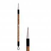 Кисть для каллиграфии из козы, синтетики, ворс ср. мягк, диам-8 мм, CALLIGRA 220-1, ручка деревянная
