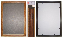 Рама 30 х 40 см. БС  54 со стеклом, багет пластиковый "Emafyl", "4 пальца"