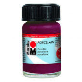 Краска для витража "Glas" Marabu 15мл. Ежевичный