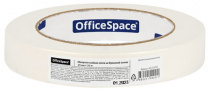 Лента малярная, клейкая на бумажной основе OfficeSpace, 19мм*50м Лента малярная, клейкая на бумажной основе OfficeSpace, 19мм*50м