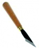 Нож № 76 ПРАВЫЙ с круглой ручкой для резьбы по дереву, НОЖ-76прав "Татьянка"