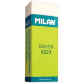 Ластик MILAN 6020, картонный держатель, 60*21*11мм