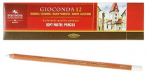 Карандаш пастельный Koh-I-Noor "Gioconda" 8820/001 Белила титановые