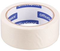 Лента малярная, клейкая на бумажной основе OfficeSpace, 38мм*25м