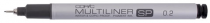 Copic заправляющийся MULTILINER SP 0,2mm