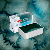 Акварель в кювете "Белые Ночи" 2,5мл. Мистерия зелёного