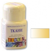 Акрил по ткани Золото DECOLA, 50мл.