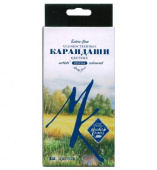 Набор профессиональных цветных карандашей Мастер-Класс, 12 цветов, в картонной упаковке