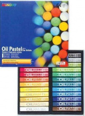 Набор пастели масляной круглой 24 цвета 10х70мм художественная Mungyo картонная коробка