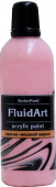 Краска декоративная, жидкий акрил Fluid Art "KolerPark" 80 мл., розовый КР.312