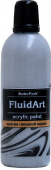 Краска декоративная, жидкий акрил Fluid Art "KolerPark" 80 мл., серый КР.303