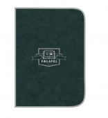 Блокнот А6S Dark Green 95х138 мм., 40 листов кремовой бумаги 80 г/м2